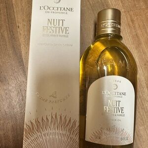 L'OCCITANE Nuit Festive Shower Oil - hand cream set